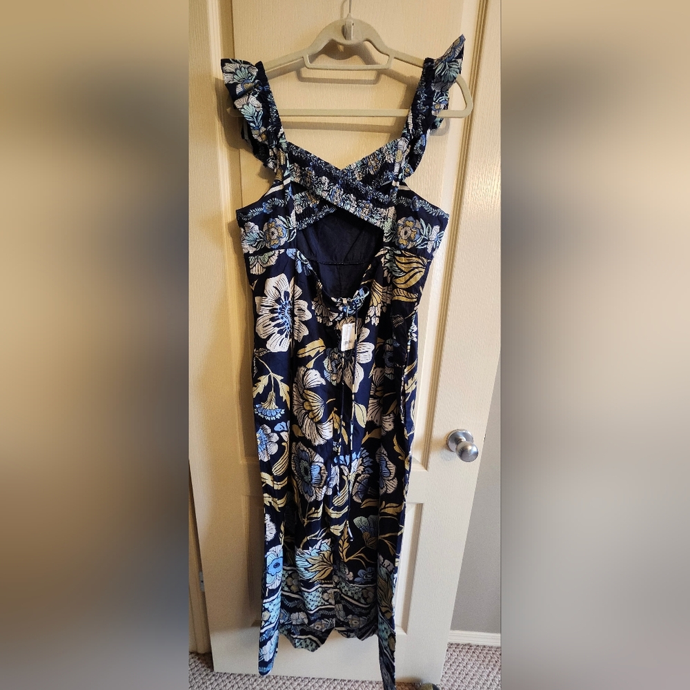 FREE PEOPLE Bali Albright Cotton Printed Jumpsuit. Size Medium. NWT! - Picture 10 of 16